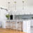1 - Light Dimmable Glass Pendant Light