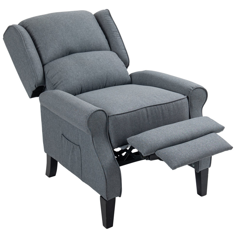 Fauteuil rembourré confortable moderne de loisirs / fauteuil inclinable pour le salon