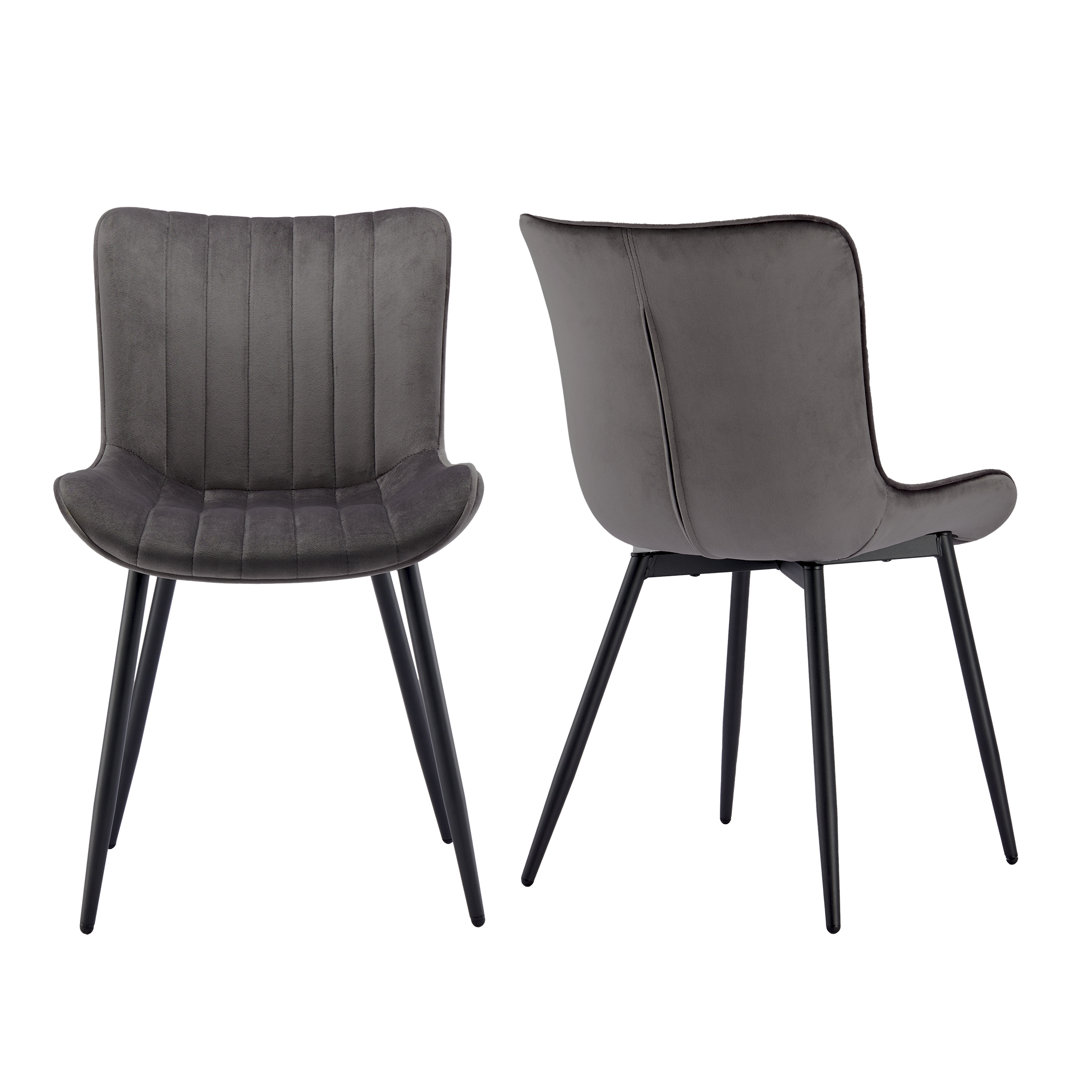 Velvet Dining Chairs Set Of 2