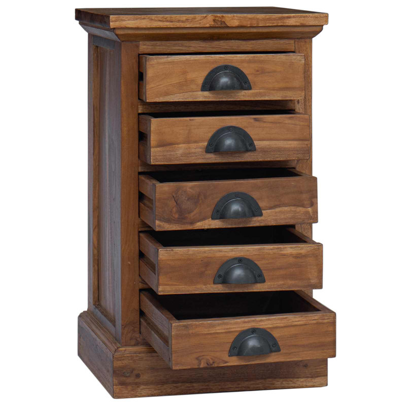 35cm W Chest of Drawers, 60cm H x 35cm W x 30cm D