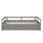 Lit de jour extensible avec couchette, lit de jour en bois avec couchette-675906558