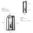 Hunter Dukestown 1 Light Sconce Wall Light Fixture-70776475