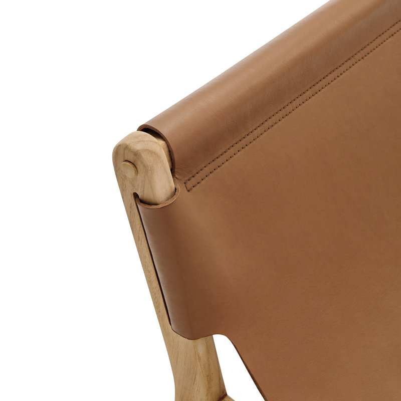 Fauteuil en cuir Sonora, Chestnut Tan