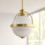 Luminaire suspendu sphérique 1 lumière Reeves-656841296-656841390