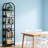 Versatility Display Shelf,Compact Bookshelf,Arched Corner Bookcase