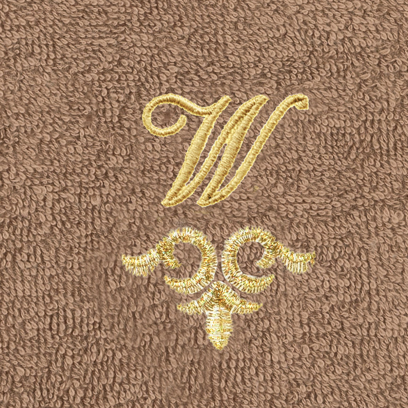 Linum Home Textiles 100% Turkish Cotton MONICA 2PC Embellished Washcloth Set, W