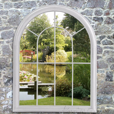 Carothers Metal Flat Wall Mirror