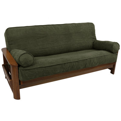 Polyester Box Cushion Futon Slipcover
