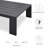 Modway Tahoe Outdoor Aluminum 4-piece Conversation Set with Coffee Table-67492250-67492251