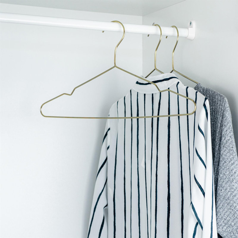 Harbour Housewares - Metal Clothes Hangers - Set of 20