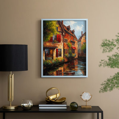 LANDSCAPES Series CCLVII, reproduction encadrée - bois massif