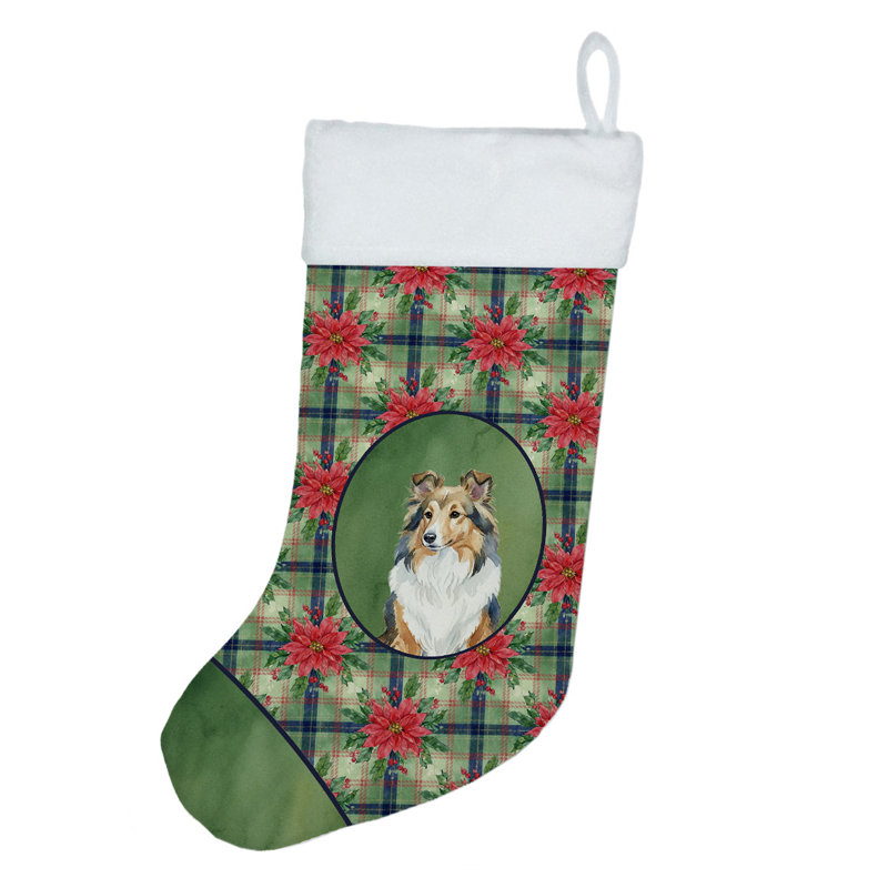 Chaussette de Noël Sable Sheltie