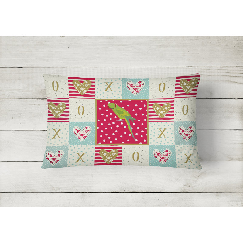 Patchwork Outdoor Throw Pillow