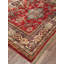 Tapis en laine et coton rouge noué à la main Original