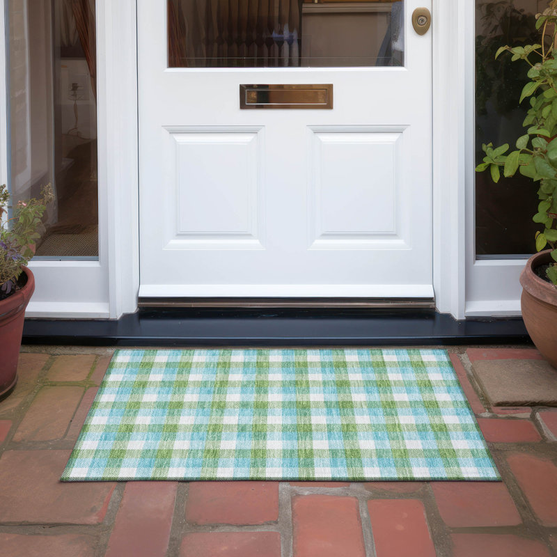  Machine Washable Indoor/Outdoor Chayden ACN1053 Rug, Rectangle 1'8" x 2'6"