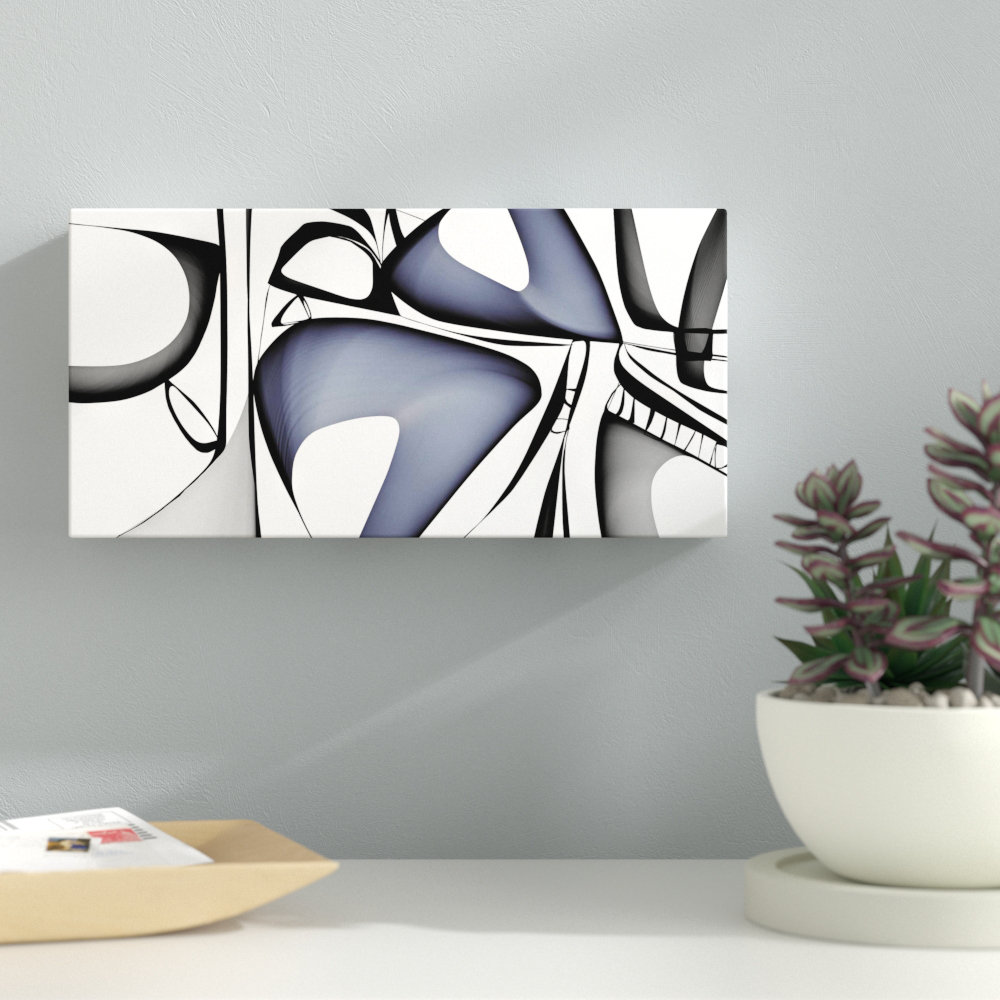 Makris " Mid Century Abstract 1 " Wrought Studio™ 