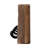 Rundell Pomona Metal and Wood Wall Coat Hook, 48 in. , Brown, 6-Hook Entryway Rack for Jackets, Scarves & Bags, Strong, Slim Wooden Design for Tight Spaces, Solid Finish, Solid Pine Wood & Metal