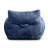 Compression 41.8“W Large Corduroy Bean Bag Chair Filled Memory Sponge-1888231722