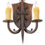 Shield 2 - Light Candle Wall Light