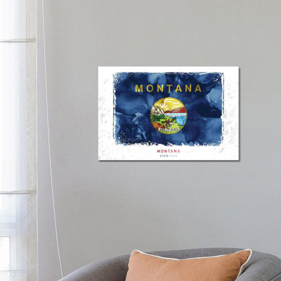 Montana by WallDecorAddict - Wrapped Canvas Painting