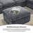 110" Upholstered Modular Sofa Modern Sectional-888081456