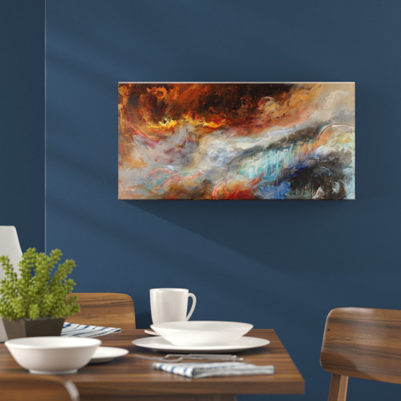 John Louis Lloyd - Painting on Canvas, Wrapped Canvas, 31cm H x 61cm W