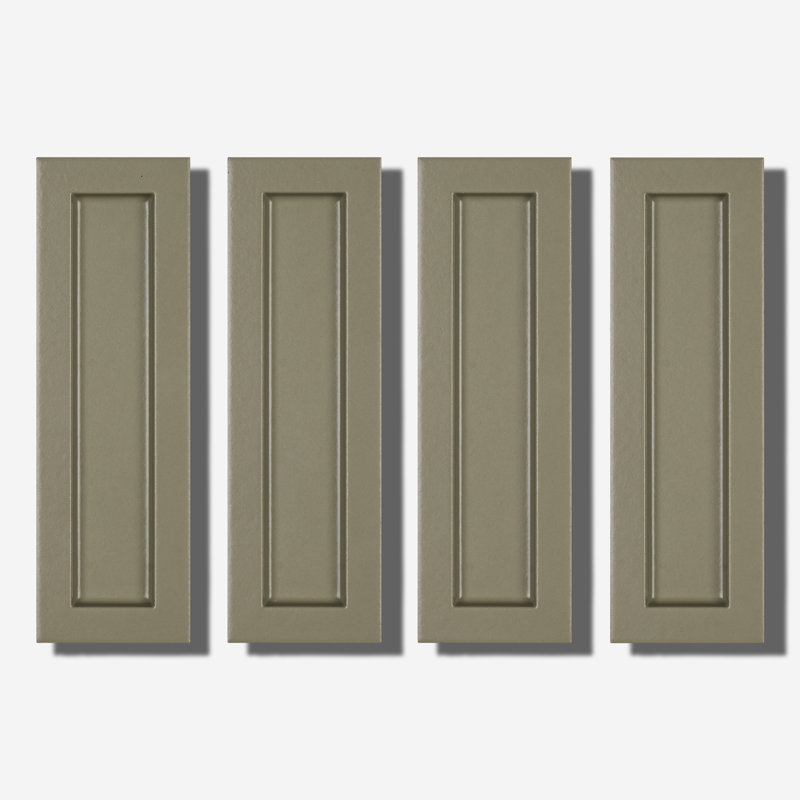 Arlo 3X11 3D Matte Ceramic Wall Tile, Green