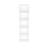 Sutton Slim Bookcase with Modern 5-Shelf Design-1904028580-1888429275