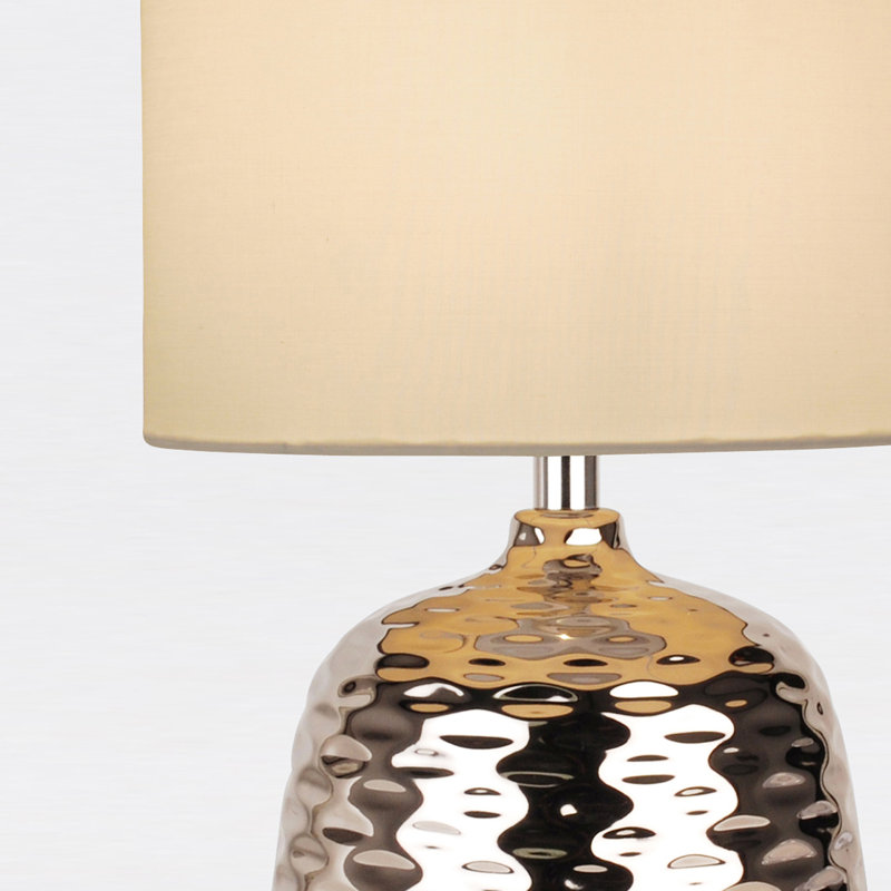 Gertie Ceramic Table Lamp, White
