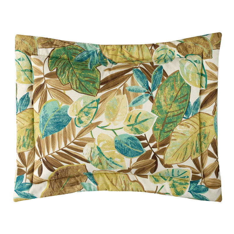 Brunswick Tropical Cotton Floral Sham, King