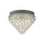 Plafonnier encastré en cristal 9 lumières Transitional-1460300660