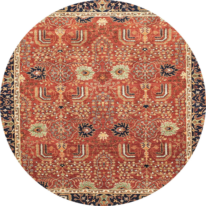 Oriental Indoor Rug, Round 6'