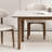 Sintered Stone tabletop Solid Wood Dining Table-637536178