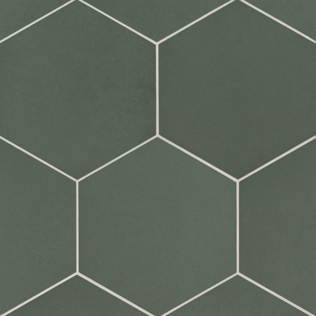 Makoto 18 Pieces - Matte Hexagon Porcelain Tile Bedrosians