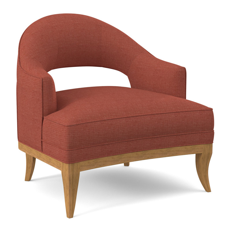 Mariposa Armchair, Amber, Structure Royal Blue