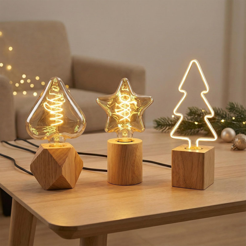 Wood Desk Lamp
