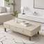 Table basse avec plateau en placage imitation marbre et tiroir cannelé-959303224-959303232