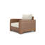 Chaise de patio avec coussins sunbrella Nico