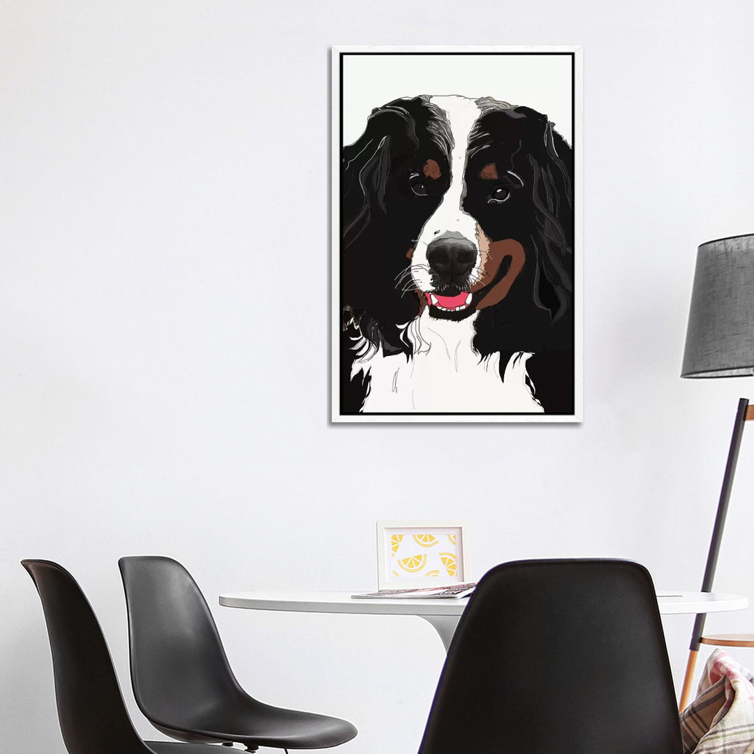 Berner Sennenhund I von Sketch And Paws - Gallery-Wrapped Canvas Giclée on Canvas