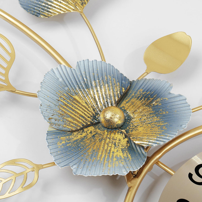 Hargraves Metal Wall Clock