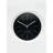 Elegant Decorative Wall Clock, Silver Finish, 11.8 x 11.8 x 1.8 inches | 100% Plastic Body with Real Glass Cover | Stylish Home Decor for Living Room, Office & Bedroom | Perfect Gift for Any Occasion-105518523