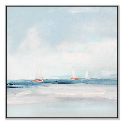 Charter "Caribbean Sail" Painting by Sally Swatland