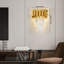 Lampe murale en cristal 2 lumières Imhotep-1840332916