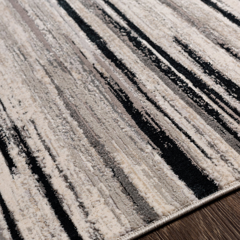 Abstract Indoor Rug, Rectangle 4'3" x 5'11"