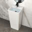 Lavabo sur pied en céramique Classic, lavabo de salle de bain avec trou de drain