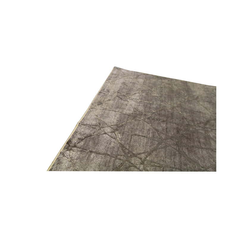 Windsom Hand-Knotted High-Quality Gray Area Rug