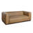 Wadena 90.5 In. 3-Seater Sofa With Rectangular Seat And Square Arms