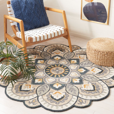 Novelty Floral Area Rug