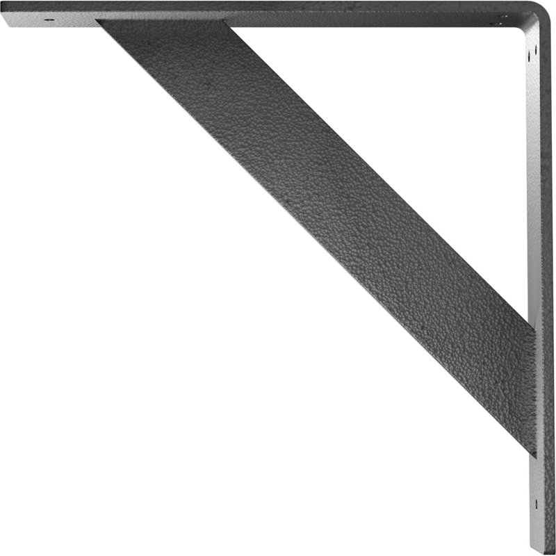 Ekena Millwork Traditional H 2'' W D Metal Bracket / Corbel