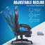 Fauteuil inclinable avec repose-pieds - Fauteuil de jeu vidéo de qualité supérieure pour les jeux prolongés-50784611